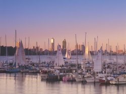 Swan River at Sunset